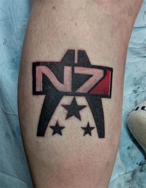 N7 tattoo